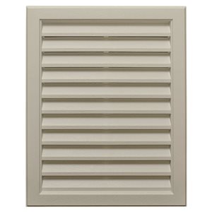 Novik 18-in x 24-in Sandstone Rectangular Gable Vent