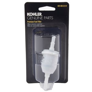 KOHLER Filtre à carburant pour moteurs de tracteur KT-725 et KT740 (OE # 25 050 22-S1)