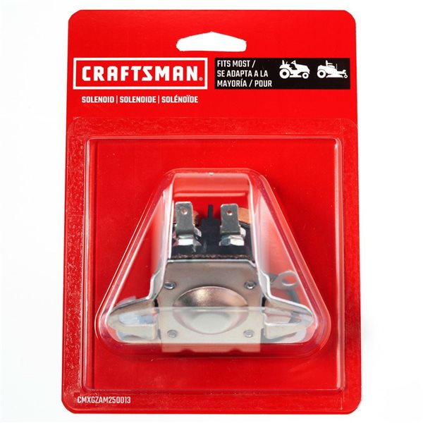 CRAFTSMAN 4 Pin with Ground Wire Universal Tractor Solenoid