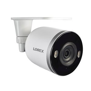 Caméra de sécurité intelligente Lorex 2K Wi-Fi pour l’intérieur et l’extérieur (32 Go)