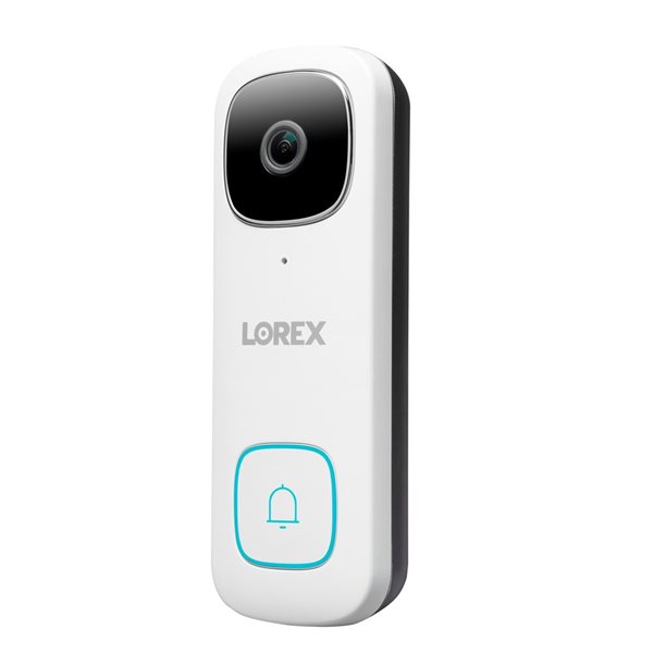 Lorex 2K Wi-Fi Wired Video Doorbell ( 32GB)