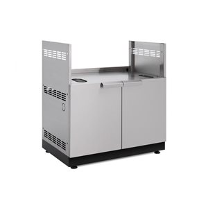 NewAge Products Outdoor Kitchen Stainless Steel 36-in W x 23-in D x 34.75-in H Grill Cabinet