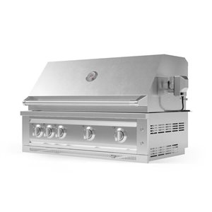 NewAge Products Platinum Stainless Steel 5-Burner Natural Gas Infrared Gas Grill