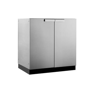 NewAge Products Classic Outdoor Kitchen Stainless Steel 32-in 2-Door Cabinet