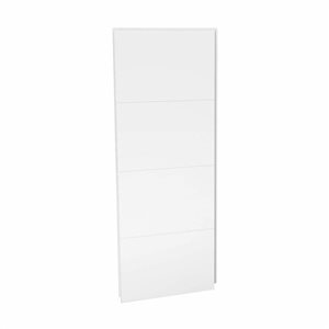 MAAX Utile 32-in Erosion Bora white Composite Direct-to-Stud Side Wall