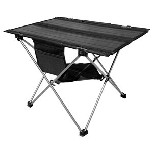 Technaxx TX-251 20-watt 24-in x 16-in Black Foldable Solar Camping Table