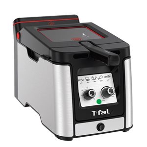 T-Fal Odorless Deep Fryer Stainless Steel - 3.5-L