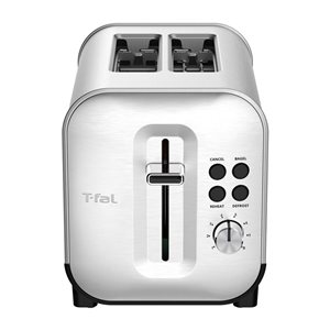 Grille-pain T-Fal Element à 2 tranches en acier inoxydable de 1 200 watts