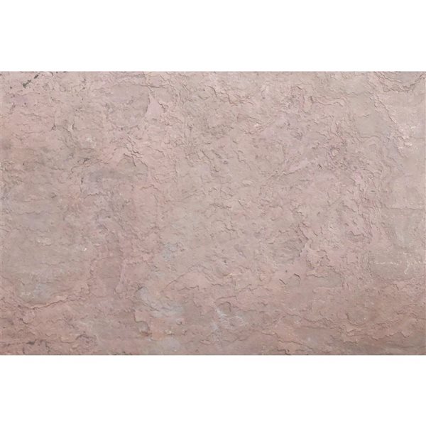 Dundee Deco Terra Red 3 x 2-ft Embossed Stone Veneer Wall Panels - 10-Pack