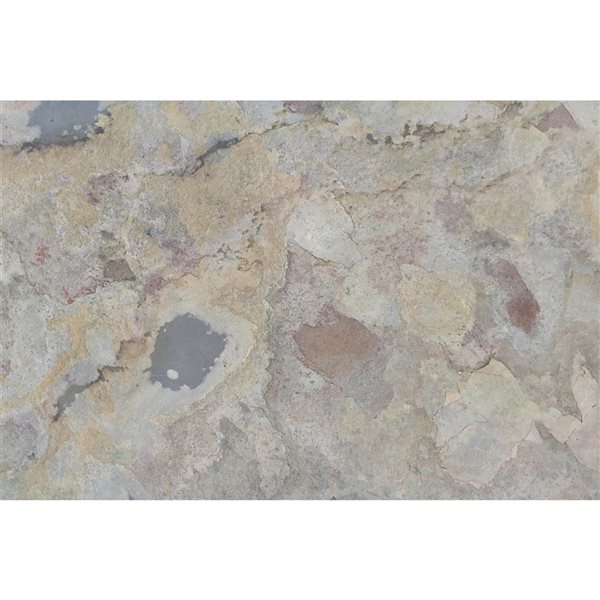 Dundee Deco Indian Autumn 3 x 2-ft Embossed Stone Veneer Wall Panels - 10-Pack