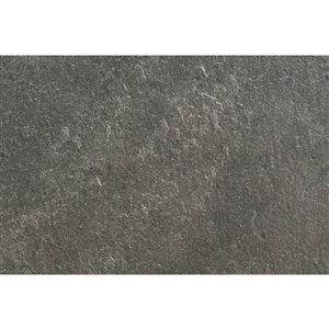 Dundee Deco Galaxy Black 3 x 2-ft Embossed Stone Veneer Wall Panels - 5-Pack