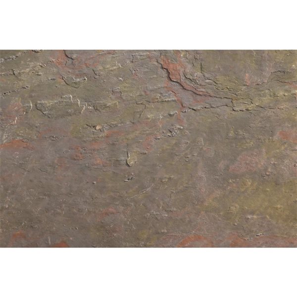 Dundee Deco Multi Color 3 x 2-ft Embossed Stone Veneer Wall Panels - 10-Pack