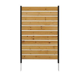 Écran d'intimité extérieur en bois de cèdre Concord de Enclo Privacy Screens, 5 x 3,2 pi