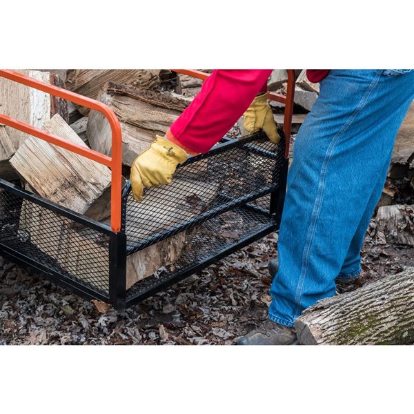 Chariot à benne pivotante en acier pour VTT/UTV Agri-Fab, capacité de 1 250 lb