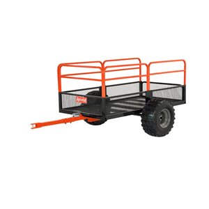 Agri-Fab 1250 lb Capacity ATV/UTV Steel Swivel Dump Cart