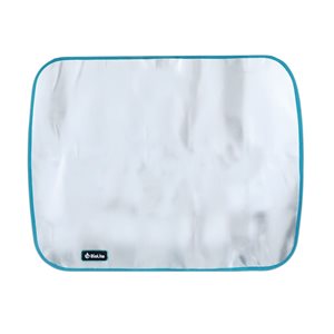 Tapis protecteur pour foyer portatif BioLite 32 x 24 po fibre de verre et aluminium