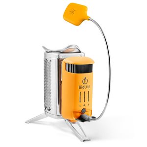 Réchaud de camping CampStove 2+ de BioLite en acier inoxydable