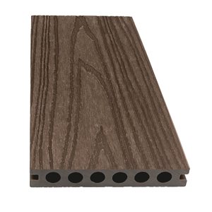 everhome 8-ft Pecan Brown Tunnel Core Composite Deck Planks - 4/Pack