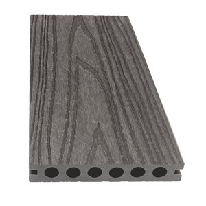 everhome 8-ft Graphite Oak Tunnel Core Composite Deck Planks - 4/Pack