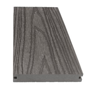 everhome 8-ft Graphite Oak Solid Core Composite Deck Planks - 4/Pack