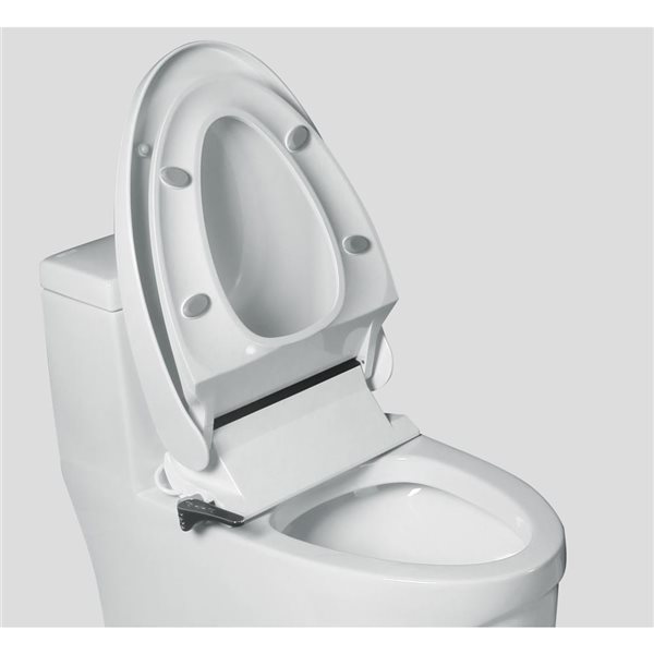 Ecoway Komfy 150 Intelligent Elongated Slow Close Heated Bidet Toilet Seat