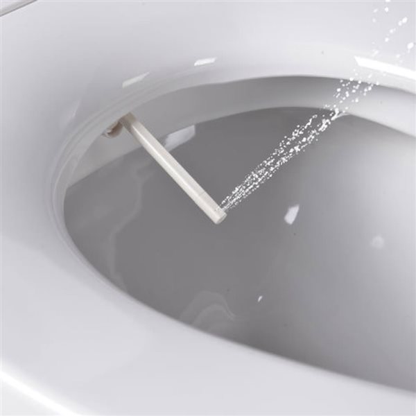 Ecoway Komfy 100 Non-Electric Elongated Slow Close Bidet Toilet Seat