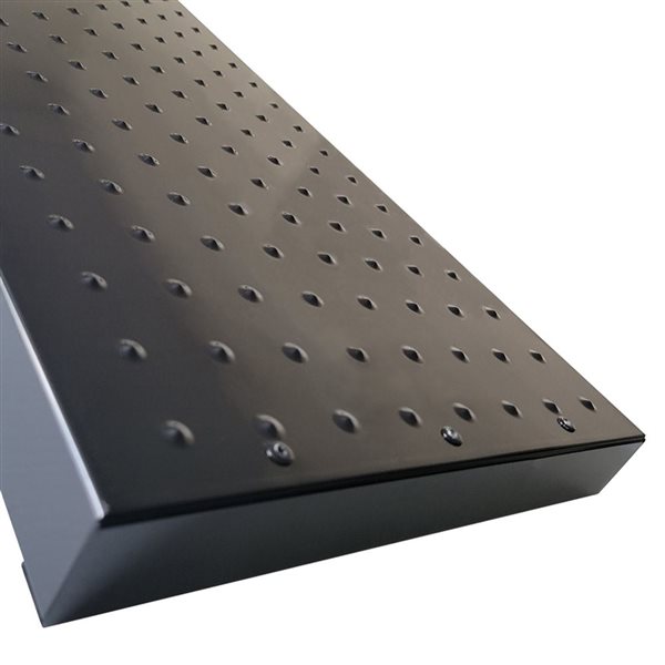 Pylex 11 x 42-in Black Steel Stair Tread