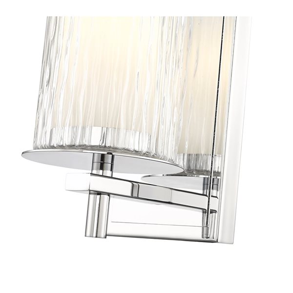 Z-Lite Grayson 4.75 Chrome 1-Light Wall Sconce