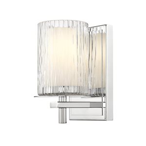 Z-Lite Grayson 4.75 Chrome 1-Light Wall Sconce