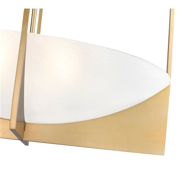 Z-Lite Devon Modern Gold 8-Light Abstract Chandelier