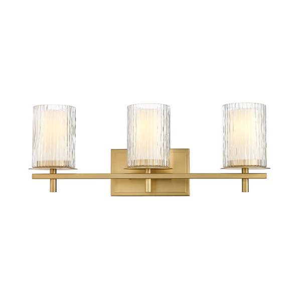 Z-Lite Grayson Modern Gold 3-Light Vanity Light