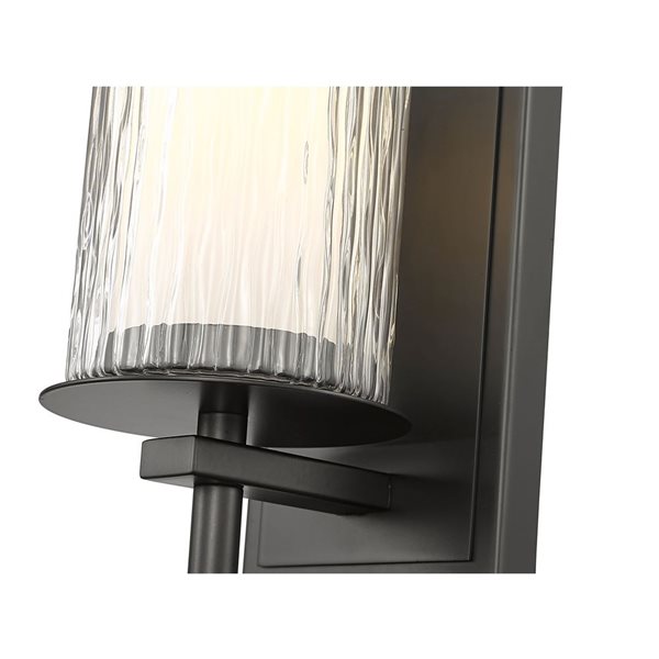 Z-Lite Grayson 4.75 Matte Black 1-Light Wall Sconce