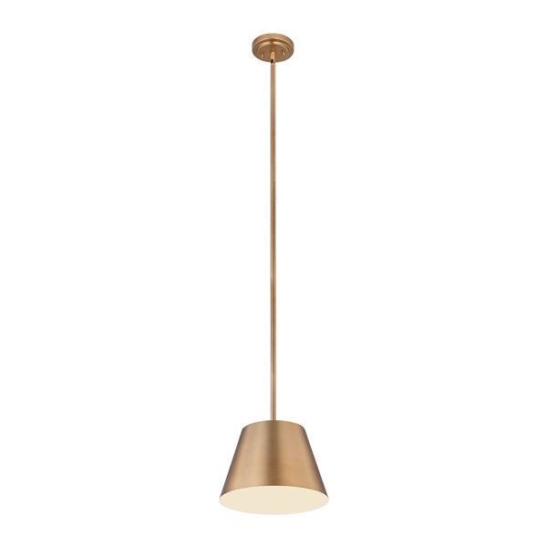 Z-Lite Lilly Modern Gold 1-Light Dome Pendant Light