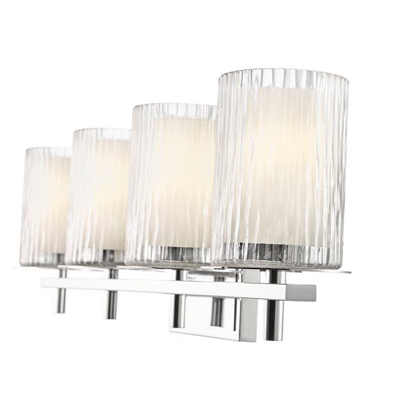 Z-Lite Grayson Chrome 4-Light Vanity Light