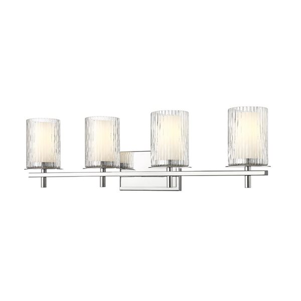 Z-Lite Grayson Chrome 4-Light Vanity Light