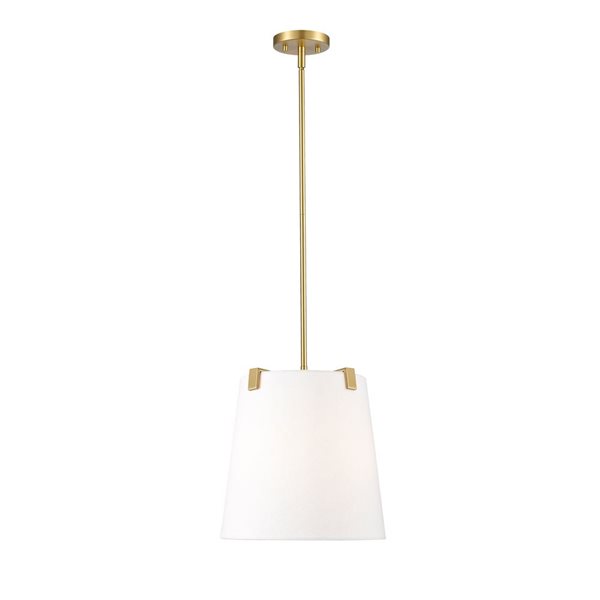 Z-Lite Weston Modern Gold 3-Light Drum Pendant Light