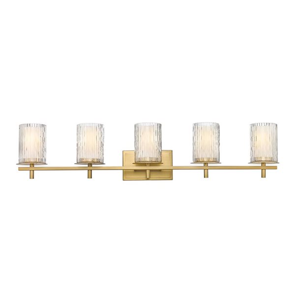 Z-Lite Grayson Modern Gold 5-Light Vanity Light