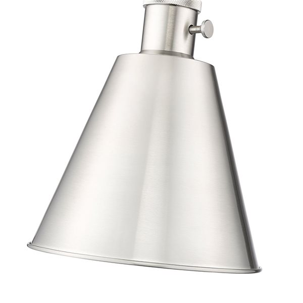 Z-Lite Gayson 7.5 Brushed Nickel 1-Light Wall Sconce