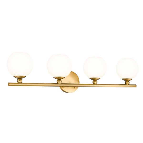 Z-Lite Neoma Modern Gold 4-Light Vanity Light