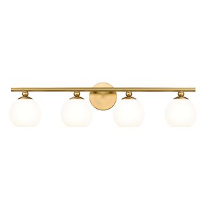 Z-Lite Neoma Modern Gold 4-Light Vanity Light