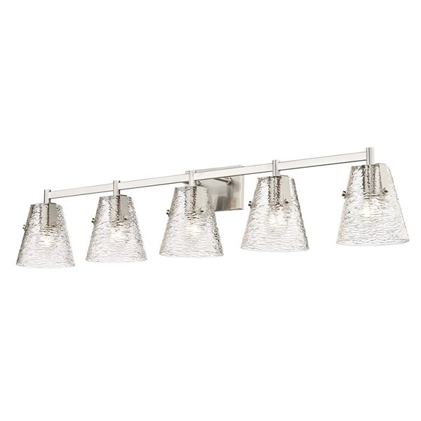 Z-Lite Analia Brushed Nickel 5-Light Vanity Light