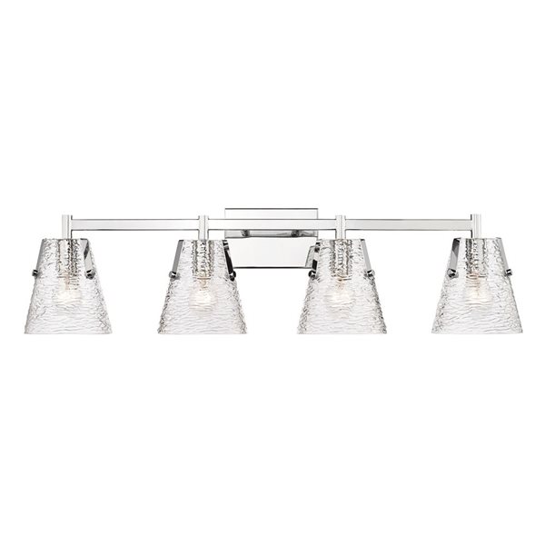 Z-Lite Analia Chrome 4-Light Vanity Light