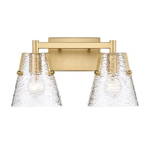 Z-Lite Analia Modern Gold 2-Light Vanity Light