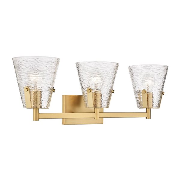 Z-Lite Analia Modern Gold 3-Light Vanity Light