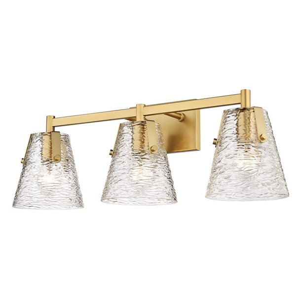 Z-Lite Analia Modern Gold 3-Light Vanity Light