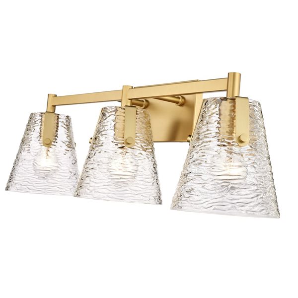 Z-Lite Analia Modern Gold 3-Light Vanity Light