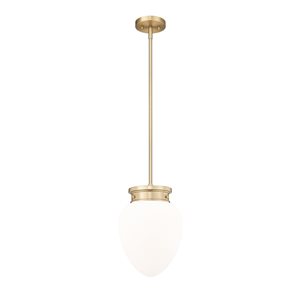 Z-Lite Gideon Modern Gold 1-Light Teardrop  Pendant Light