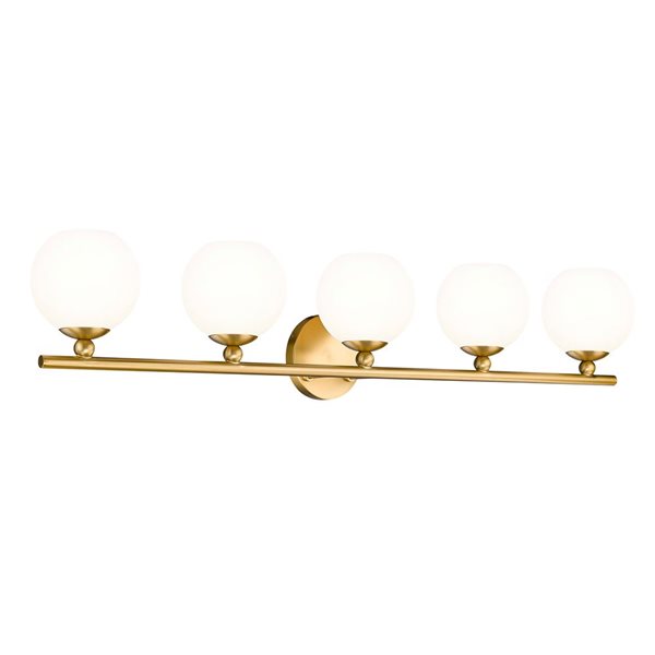 Z-Lite Neoma Modern Gold 5-Light Vanity Light