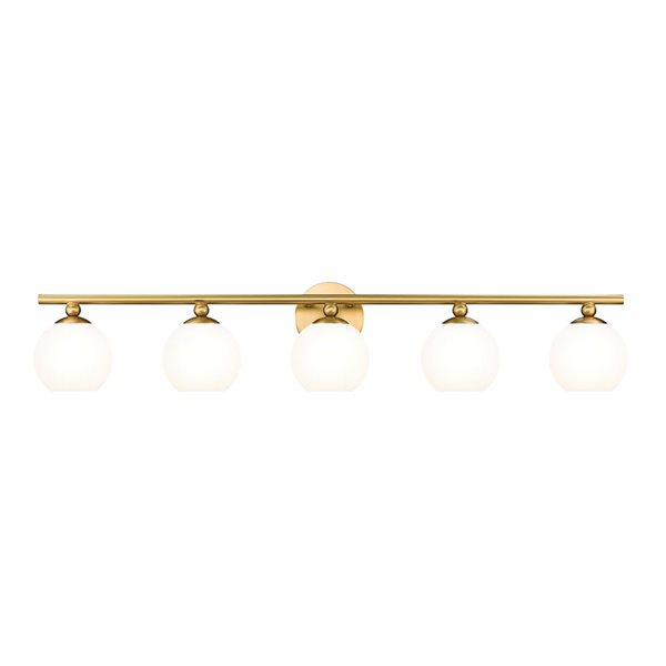 Z-Lite Neoma Modern Gold 5-Light Vanity Light