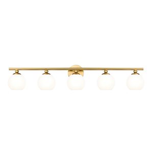 Z-Lite Neoma Modern Gold 5-Light Vanity Light